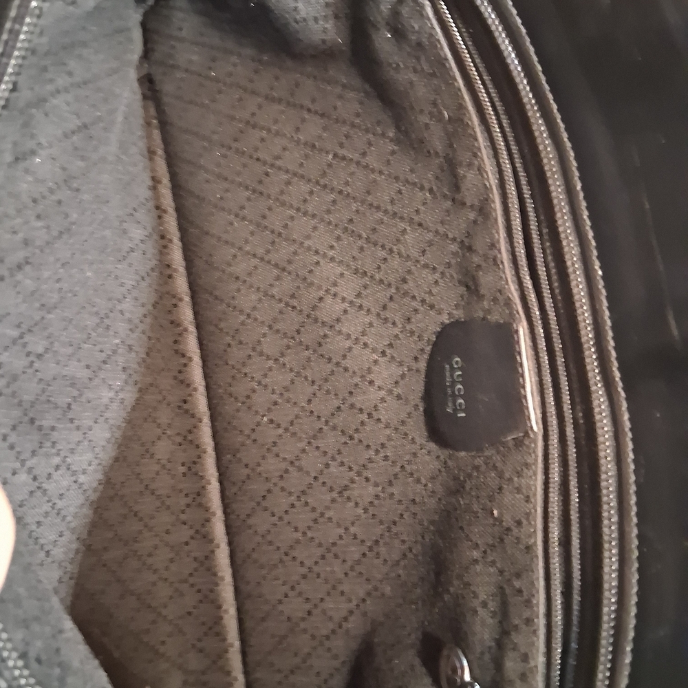 Black Tote Bag with Silver Accents - Picture 16 of 16